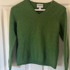 Charter Club Women's Green Sweater